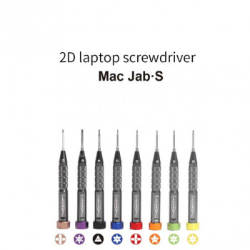 JABEUD 2D Laptop Screwdriver-Mac Jab.S for MacBook Air Pro Disassembly Bottom Board Screw Tool Phone PC Tablet Repair Hand Tool