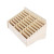 24 Grid Wooden Desktop Storage Box Mobile Phone Management Storage Box Creative Desktop Office Meeting Finishing Grid Multi Cell Phone Rack Display (Burly Wood)