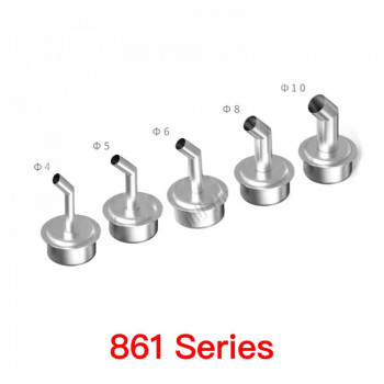 CRICKET 861DW 8 10 12mm Angled Hot Air Gun Nozzle Is Compatible with Quick Hot Air Gun Direct Blow Nozzle Accessories