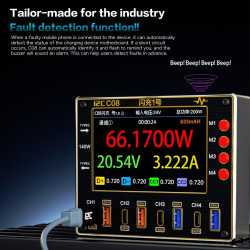 i2C C08 Flash Charger 8 Ports Fast Charging Station for Phone Laptop i2C C08 Flash Charger 8 Ports Fast Charging Station for Phone Laptop