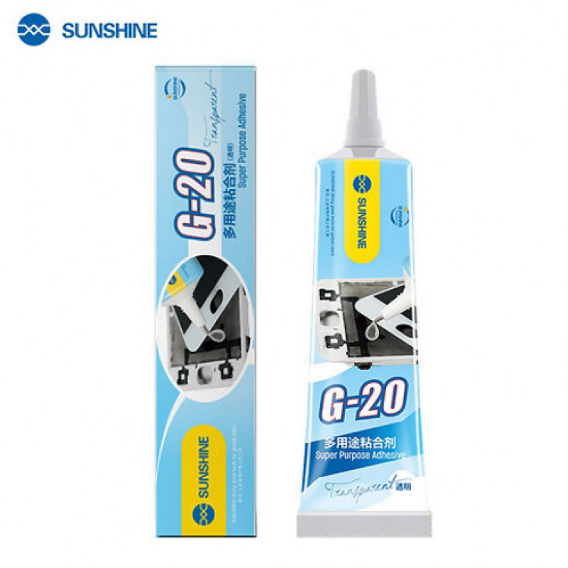 SUNSHINE G-20 MULTIPURPOSE TRANSPARENT GLUE PASTE ADHESIVE) 50ML