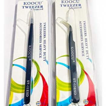 KOOCU ESD-15 ANTI-STATIC CURVED TWEEZER KOOCU ESD-15 ANTI-STATIC CURVED TWEEZER