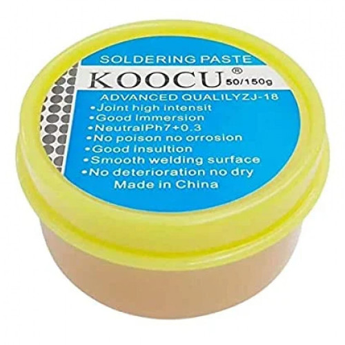 Koocu Advanced Quality Soldering Paste/Flux ZJ-18 50gm