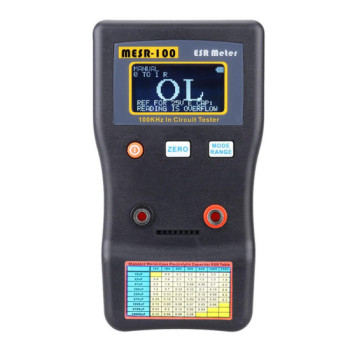 MESR-100 ESR Capacitance Meter Ohm Meter Professional Measuring Capacitance Resistance Capacitor Circuit Tester