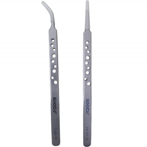 KOOCU SS-SA-16/7/SA/16 Professional Steel Tweezer”