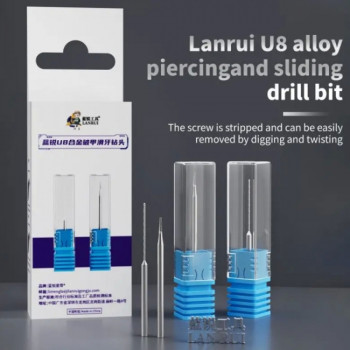 LANRUI U8 Sliding Drill Bit for Phone Stripped Screw Grinding Removal