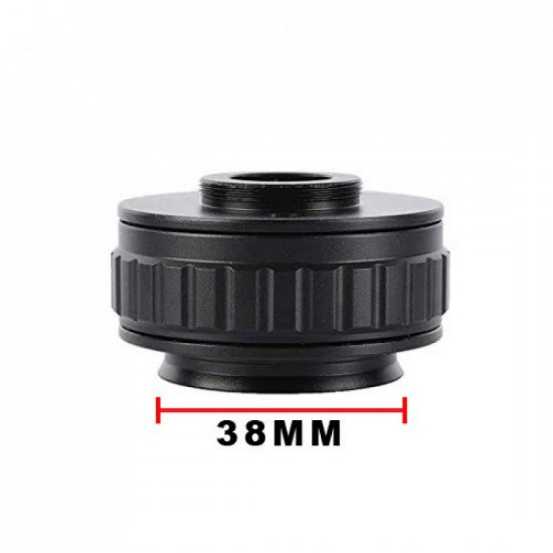 0.5X C-MOUNT LENS 0.5X CTV ADAPTER FOR TRINOCULAR MICROSCOPE CAMERA (38 MM )