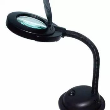 LED MAGNIFYING DEASKTOP LAMP 5X 10X Light-Weight Portable Table top