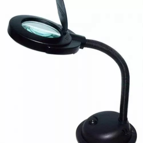 LED MAGNIFYING DEASKTOP LAMP 5X 10X Light-Weight Portable Table top