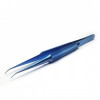 Blue 0.15 TITANIUM BEND/STRAIGHT TWEEZER FOR IC WORK