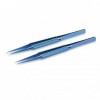 Blue 0.15 TITANIUM BEND/STRAIGHT TWEEZER FOR IC WORK