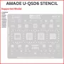 Amaoe U-QSD6 BGA Stencil For Qualcomm CPU SM8150/ SM7150/ SDM845/ RAM556