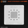 AMAOE 0.12MM BGA REBALLING STENCIL FOR MAC A2159-T2-P01CK8L08