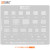 Amaoe 0.12mm Baseband / Hard Disk / WiFi / NFC / Chip Board Carrying BGA Reballing Stencil for iPhone 7 to 14