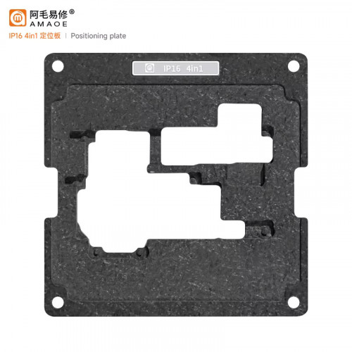 Amaoe 28-in-1 0.12mm Motherboard Middle Layer BGA Reballing Stencil Platform Set for iPhone X-16PM