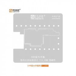 Amaoe Motherboard Mid-Frame BGA Reballing Stencil Platform For iPhone X Amaoe Motherboard Mid-Frame BGA Reballing Stencil Platform For iPhone X