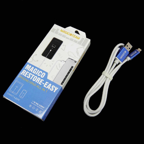 Magico Restore - Easy Cable for iPhone iPad Automatic Restoration Automatic DFU mode Upgrade Online Check Serial Number