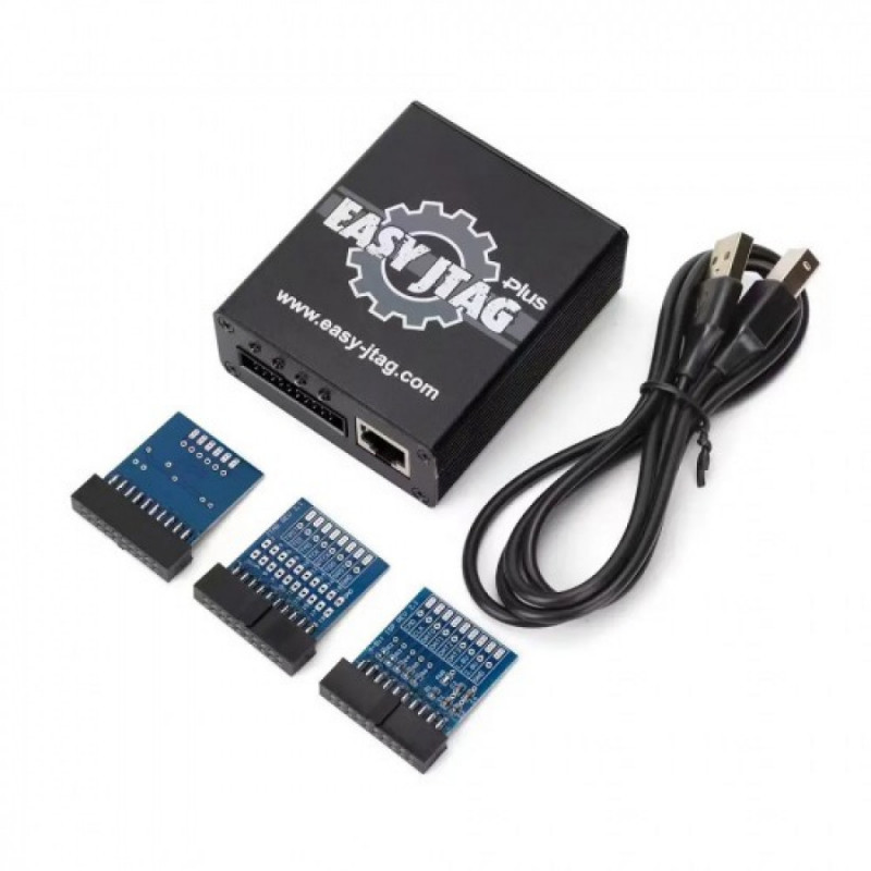 EASY JTAG PLUS BOX BLACK EDITION WITH 3 ISP ADAPTOR