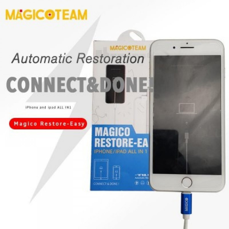 Magico Restore - Easy Cable for iPhone iPad Automatic Restoration Automatic DFU mode Upgrade Online Check Serial Number