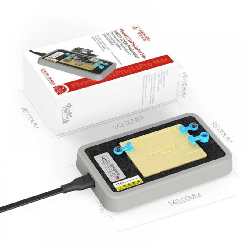 MEGA-IDEA Preheater Soldering Platform For iPhone 11 | 11 Pro | 11 Pro Maxa