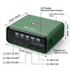 2UUL PC12 Digital Monitor Muit-Port Desktop Charger