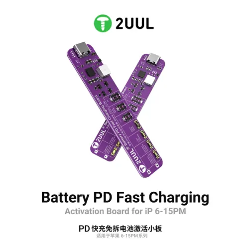 2UUL BT01 Battery PD Fast Charging & Activation Board for iP 6 15PM