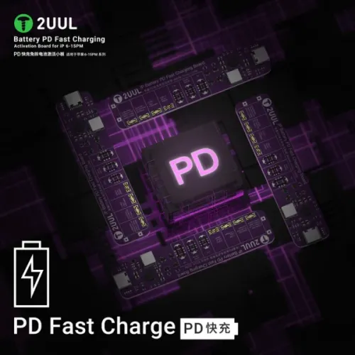 2UUL BT01 Battery PD Fast Charging & Activation Board for iP 6 15PM