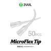 2uul CS10 MicroFlex Tip Soft Flexible Precision Dispensing Needle Tips - 50Pcs