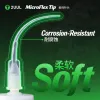 2uul CS10 MicroFlex Tip Soft Flexible Precision Dispensing Needle Tips - 50Pcs