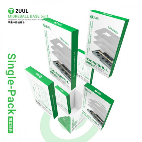 2UUL BH13 MidReball Base 5 in 1 for iPhone 12-16PM Boards Reballing