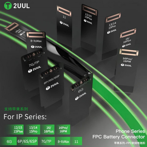 2UUL BT03 Phone Series FPC Battery Connector for Phone 6-16PM