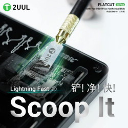 2UUL DA28 FlatCut Solder Pad Underfill Glue Fast Removal Blades (5pcs/box) 2UUL DA28 FlatCut Solder Pad Underfill Glue Fast Removal Blades (5pcs/box)