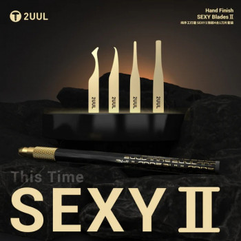 2UUL DA61 Hand Finish SEXY 2 Blades Set