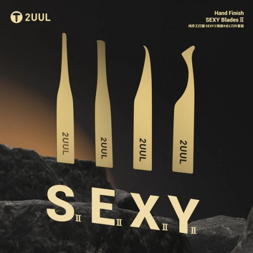 2UUL DA61 Hand Finish SEXY 2 Blades Set