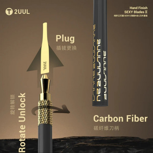 2UUL DA61 Hand Finish SEXY 2 Blades Set