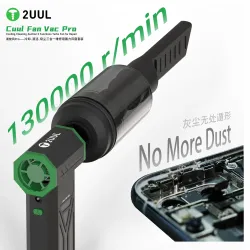 2UUL DA970 Cuul Pro 3-in-1 Turbo Fan for Cooling Cleaning & Suction for Phone Repair
