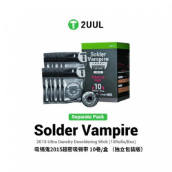 2UUL DW16 Solder Vampire Desoldering Wick 2015 1pc 2UUL DW16 Solder Vampire Desoldering Wick 2015 1pc