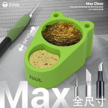 2UUL FD30 Max Clean Full Size Soldering Tip Cleaning Dock