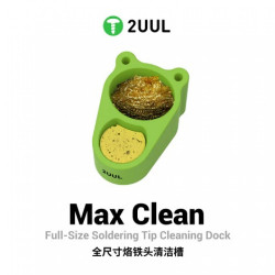 2UUL FD30 Max Clean Full Size Soldering Tip Cleaning Dock 2UUL FD30 Max Clean Full Size Soldering Tip Cleaning Dock