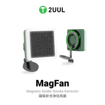 2UUL FE11 MagFan Magnetic Solder Smoke Extractor