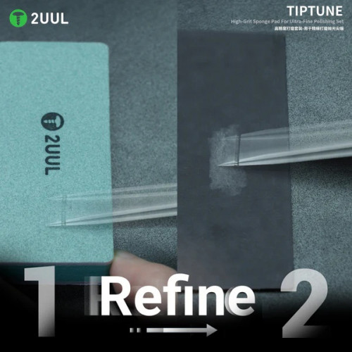 2UUL FM02 TipTune High-Grit Sponge Pad For Ultra-Fine Polishing Set