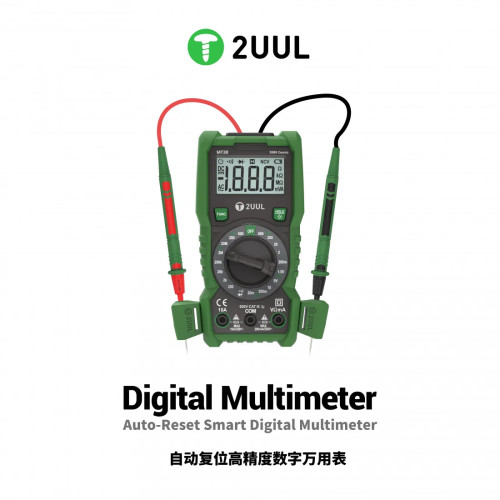 2uul MT30 Auto-Reset Smart Auto-Range Digital Multimeter