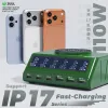 2uul PC11 110W Multi-Port PD + QC Desktop Charging Station with 15W Wireless Charging