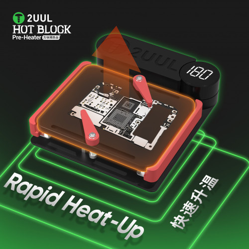 2UUL PH11 HOT-BLOCK Preheater for PCB Delamination Rebonding
