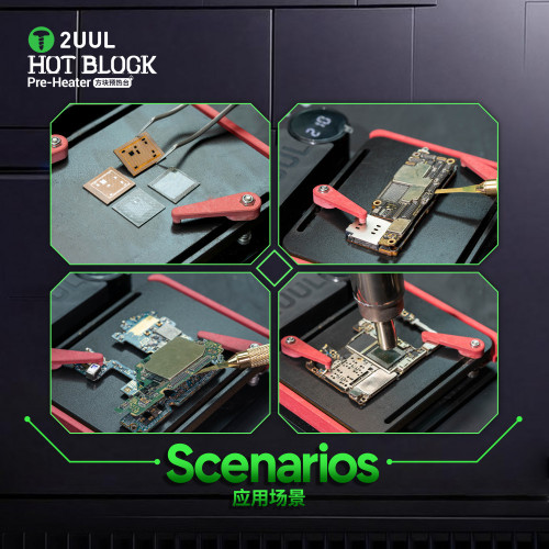 2UUL PH11 HOT-BLOCK Preheater for PCB Delamination Rebonding