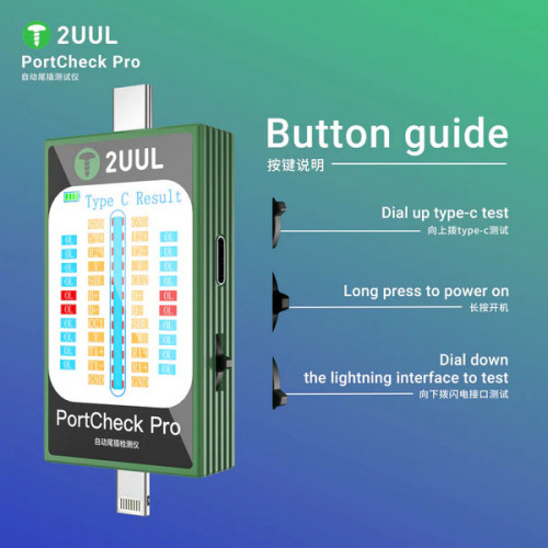 2UUL PW31 PortCheck Pro Tail Plug Automatic Detector