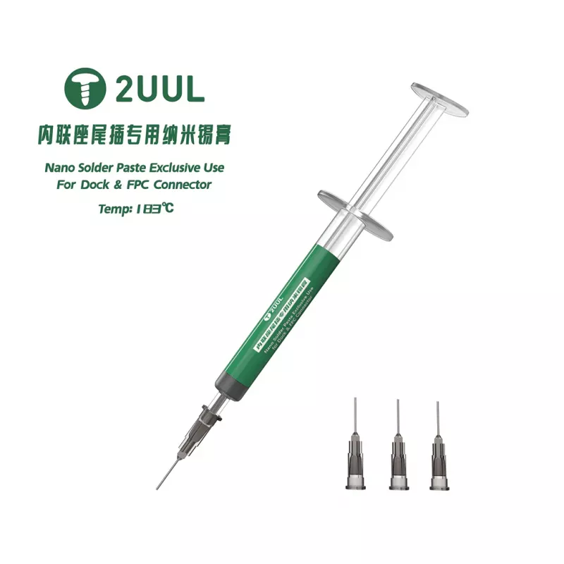 2UUL SC99 Nano Solder Paste Exclusive Use for Dock&FPC Connector