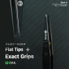 2UUL TW32 Black K Flat Tip ESD-Safe Ceramic Tweezer