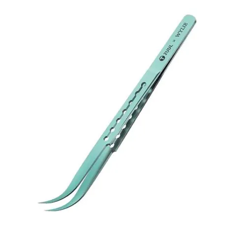 2UUL TI12 ULTRALIGHT CURVED TWEEZER