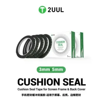 2UUL Cushion Seal Tape for Screen Frame & Back Cover 5mm (5Rolls/Pack）